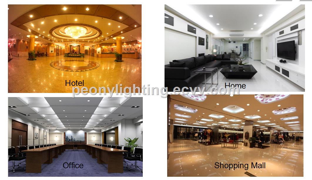 antiglare LED Down Light with ce rohs certificate three years warranty
