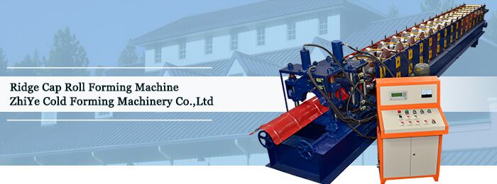 Metal Roof Ridge Capping Roll Forming Machine