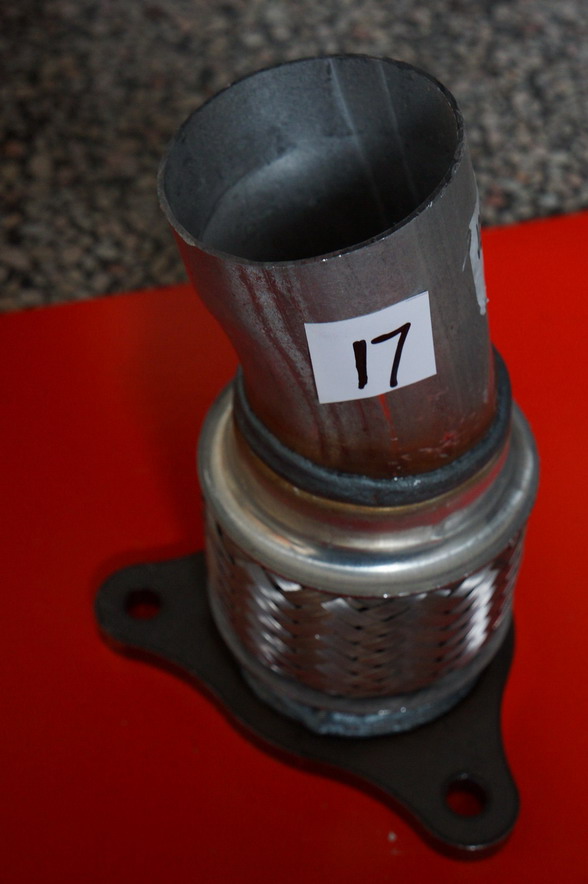 exhaust pipe using for auto exhaust system