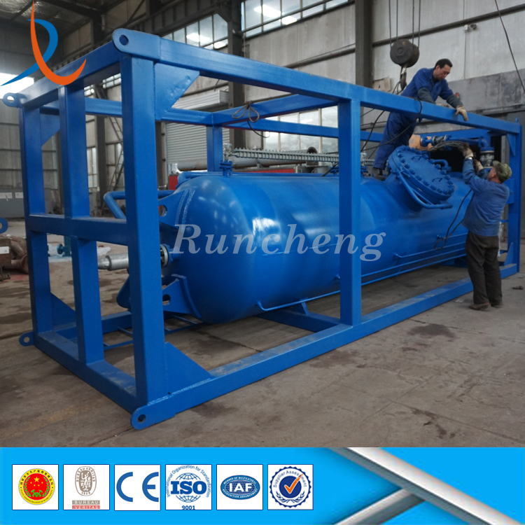 Oilfield skid mounted buffer tank vessel metering buffer tank from China factory