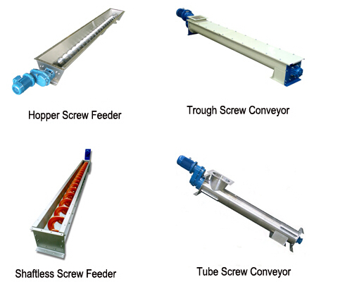 flexible tube and auger spring screw conveyor for cement