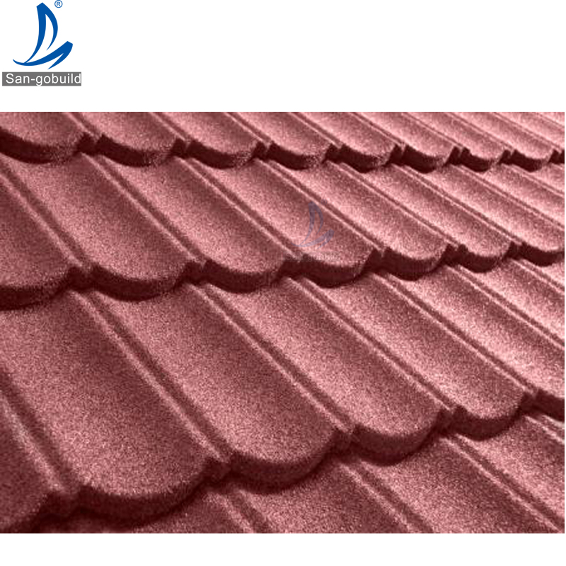 Classical Colorful Stone Coated Metal Roofing Tile