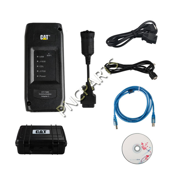 WIFI Wireless 2015A Software CAT Adapter 3 CAT Diagnostic Kit 3177485 Win XP7