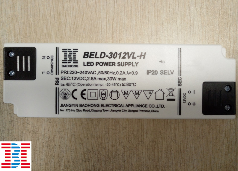 PF09 30W12V high power factor led driver