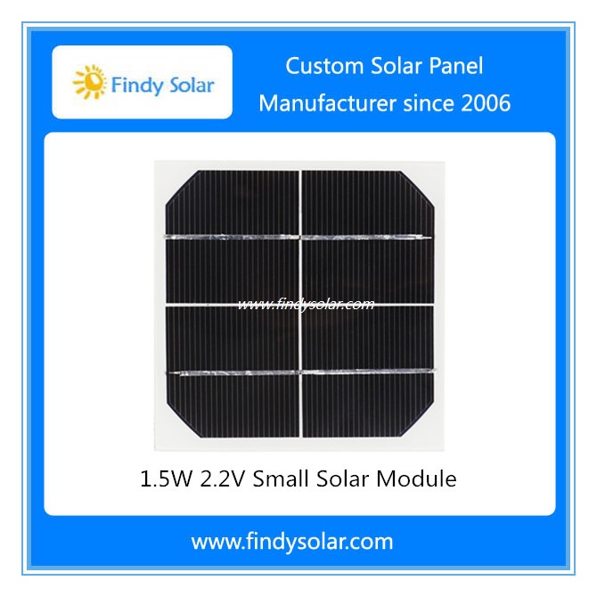 15W 22V Small Solar Module high efficiency Monocrystalline solar cell