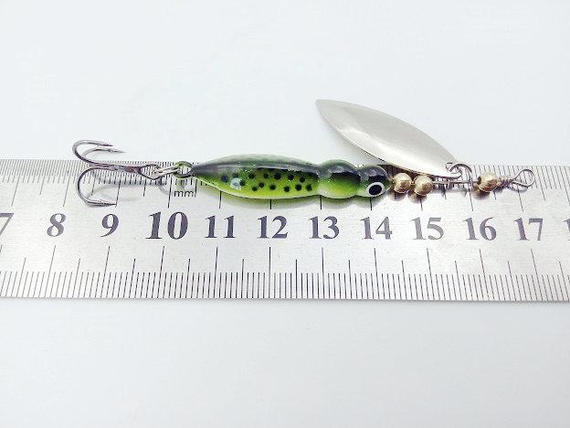 15g Spinner Fishing Lures Metal Lures Fishing Tackle Artificial Insect lures