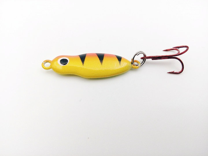5cm6g Ice Fishing Jig Lure 4Color for Option with High Quality artificial insect lure