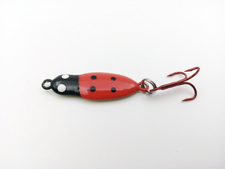5cm6g Ice Fishing Jig Lure 4Color for Option with High Quality artificial insect lure