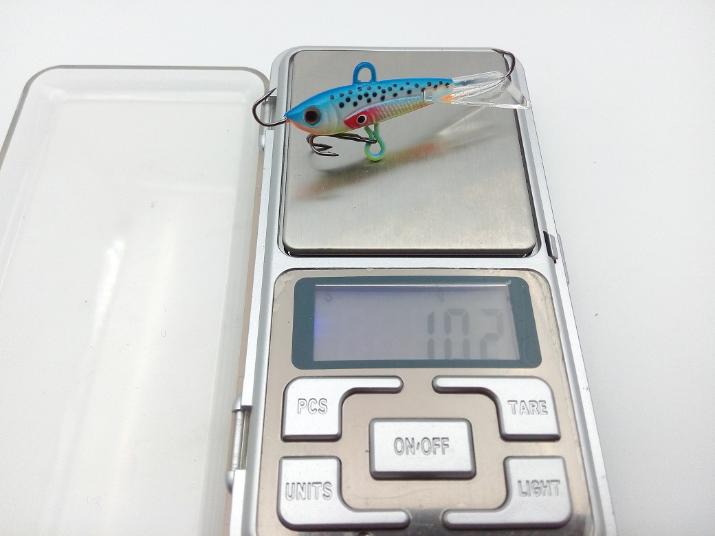 60mm105g Ice Fishing Jig Lure 4Color for Option with High Quality