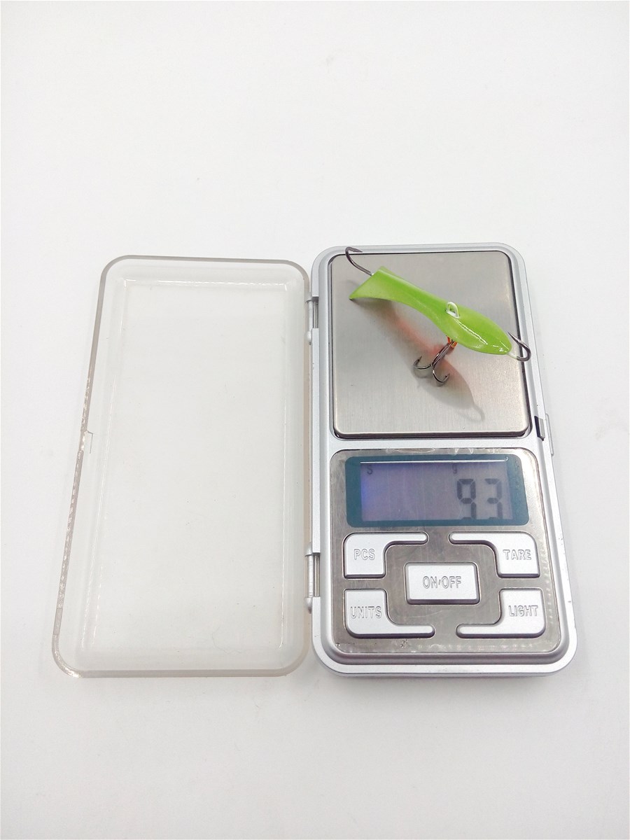 60mm95g ice fishing jig lure 5color for option with high quality