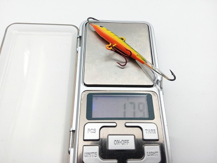 83mm18g Ice Fishing Jig Lure 4Color for Option with High Quality