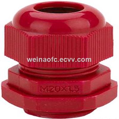 PG7PG48 Cable Gland White Gray Red Plastic Housing WaterProof