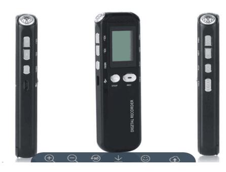 Digital Voice Recorder with Time Stamp