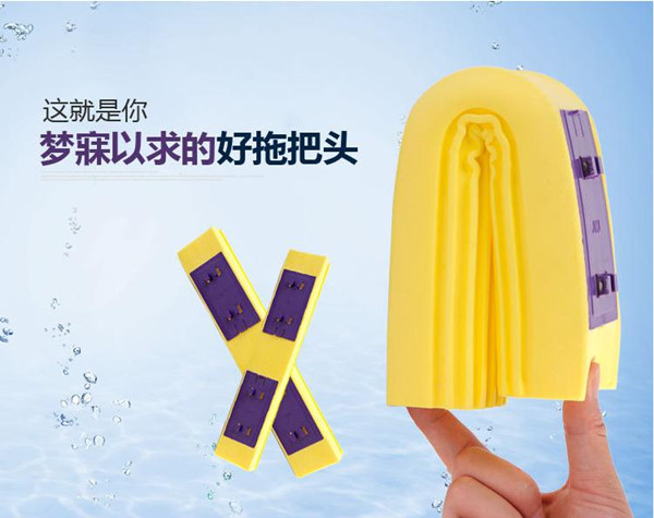 PVA Sponge Mop Foldable Head with Super Absorbent Houseware Cleaning Tools