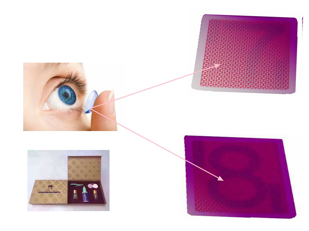 Copag 4 corner jumbo index poker size plastic marked cards for UV contact lensespoker cheatpoker trickinvisible ink