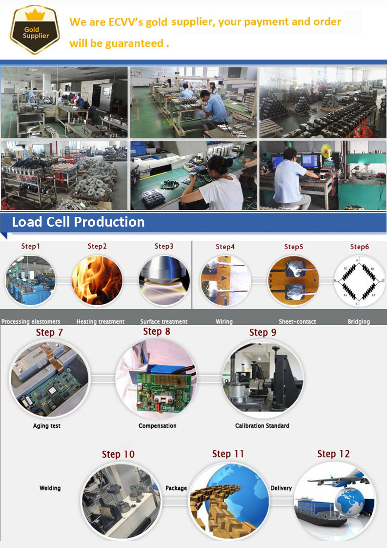 MC8203 Load Cell Force Transducer for Weighing Scales truck scale silo scales