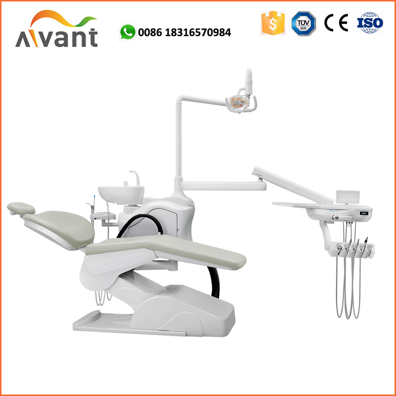 Basic Pu Cushion Down Mounted Integral Dental Unit With Dentist