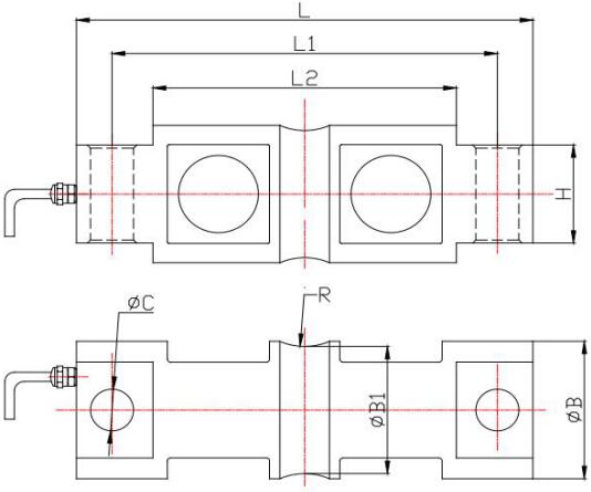 MC8609 LOAD CELL FORCE TRANSDUCER