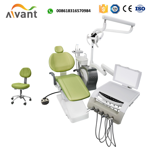 Economic type electric motor PU dental chair with dentist chair