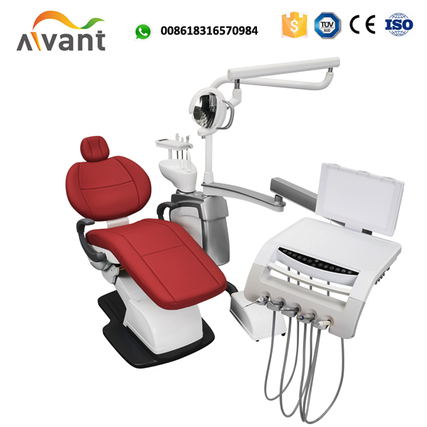 Foshan new design luxury leather dental chair with memory program