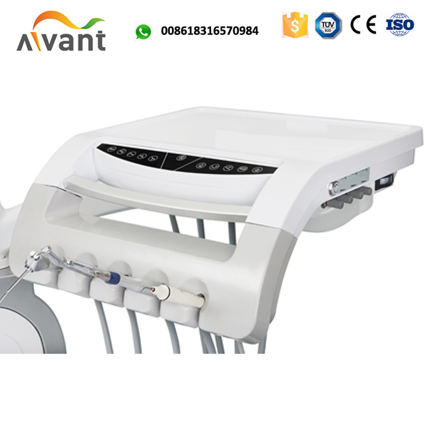 FDA approved foshan dental unit chair with down mounted tray