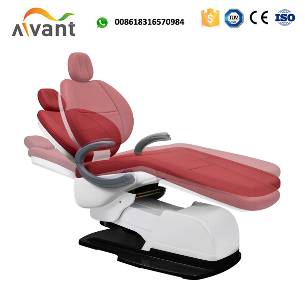 Foshan new design luxury leather dental chair with memory program