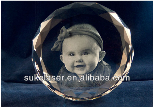 Instant 3d laser machine for engraving photo crystal gifts