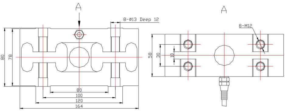 MC8820 Force Transducer for Weighing Scales