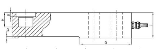 MC8419 LOAD CELL FORCE TRANSDUCER for hopper silotankwarehouse scales