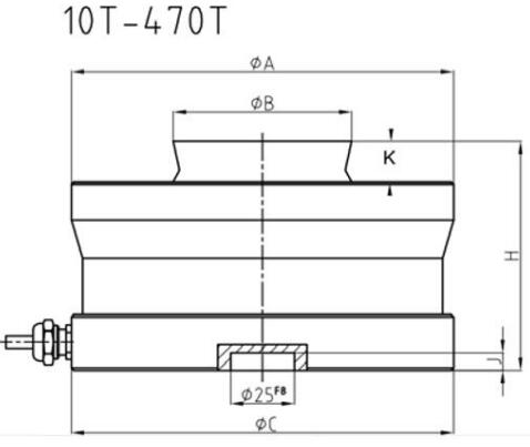 MC8704 LOAD CELL FORCE TRANSDUCERfor electronic truck scalerailroad scalehopper scale