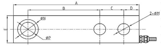MC8419 LOAD CELL FORCE TRANSDUCER for hopper silotankwarehouse scales