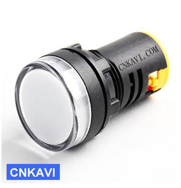 Pilot Lamp Signal Light Indicator Light 22mm AD26B22DS Warm White