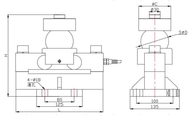 MC8902 Digital load cell for digital truck scale