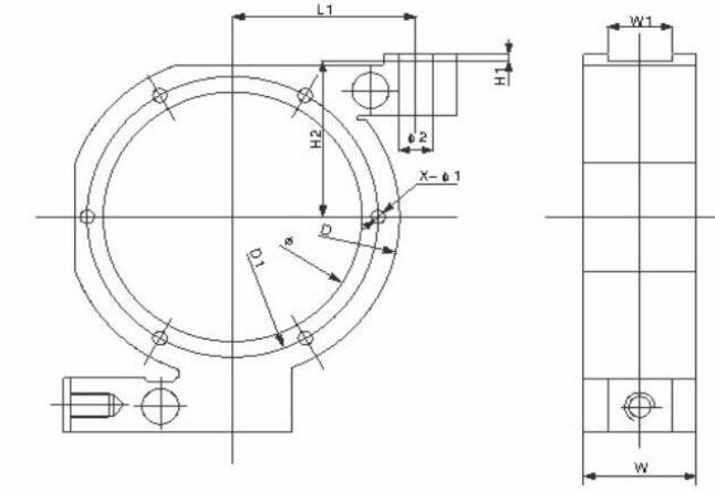 MCZW1 load cell for overhead cranebuggy ladleetc
