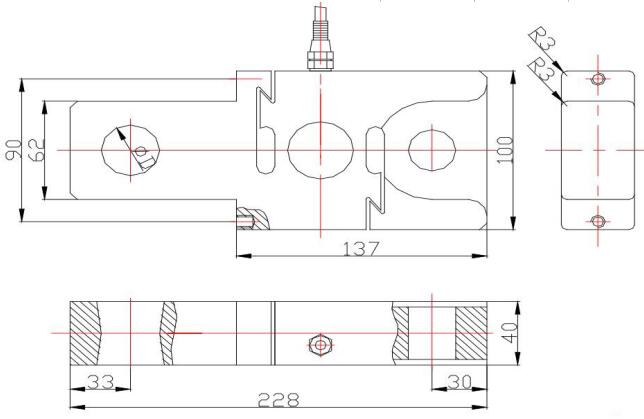 MC8309 LOAD CELL FORCE TRANSDUCER