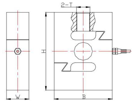 MC8104 LOAD CELL FORCE TRANSDUCER