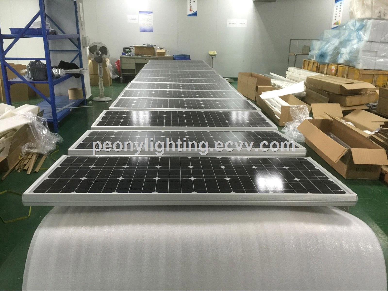 PEONYLIGHGITIING 100W integrated all in one solar led street lightsolar power street light