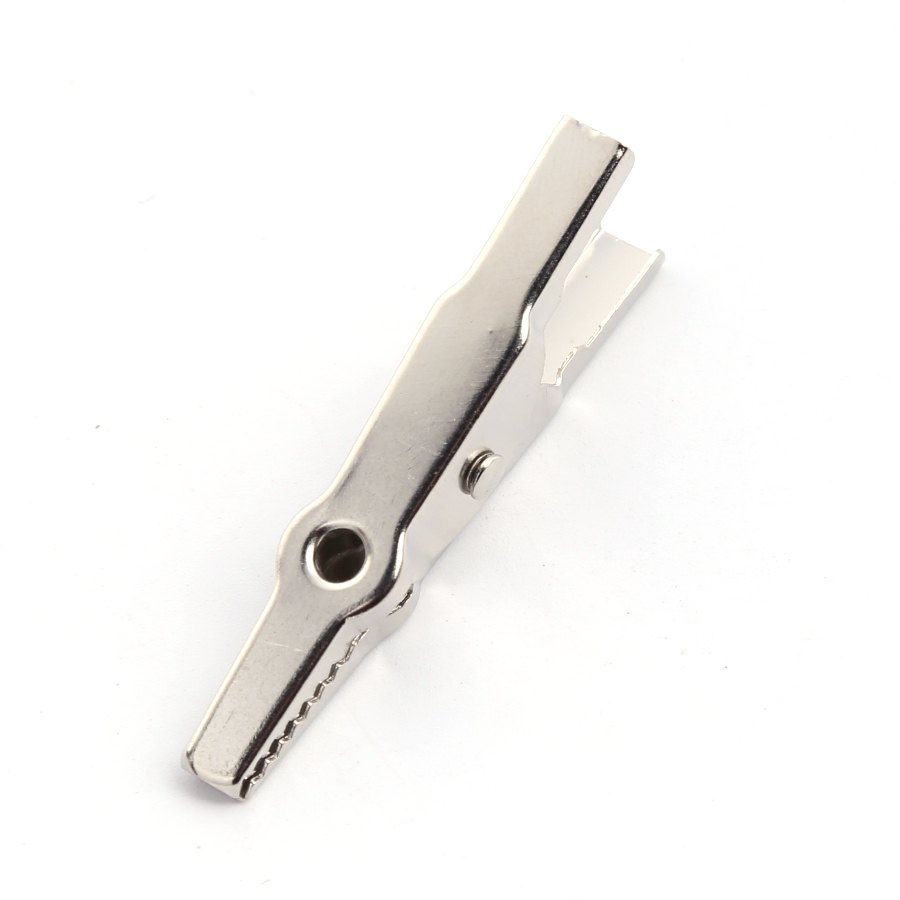 Special design electric metal one hole crocodile clip