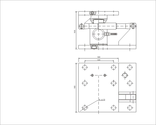 Load Cell Weighing Module MC161205cm for Industrial Weighing System