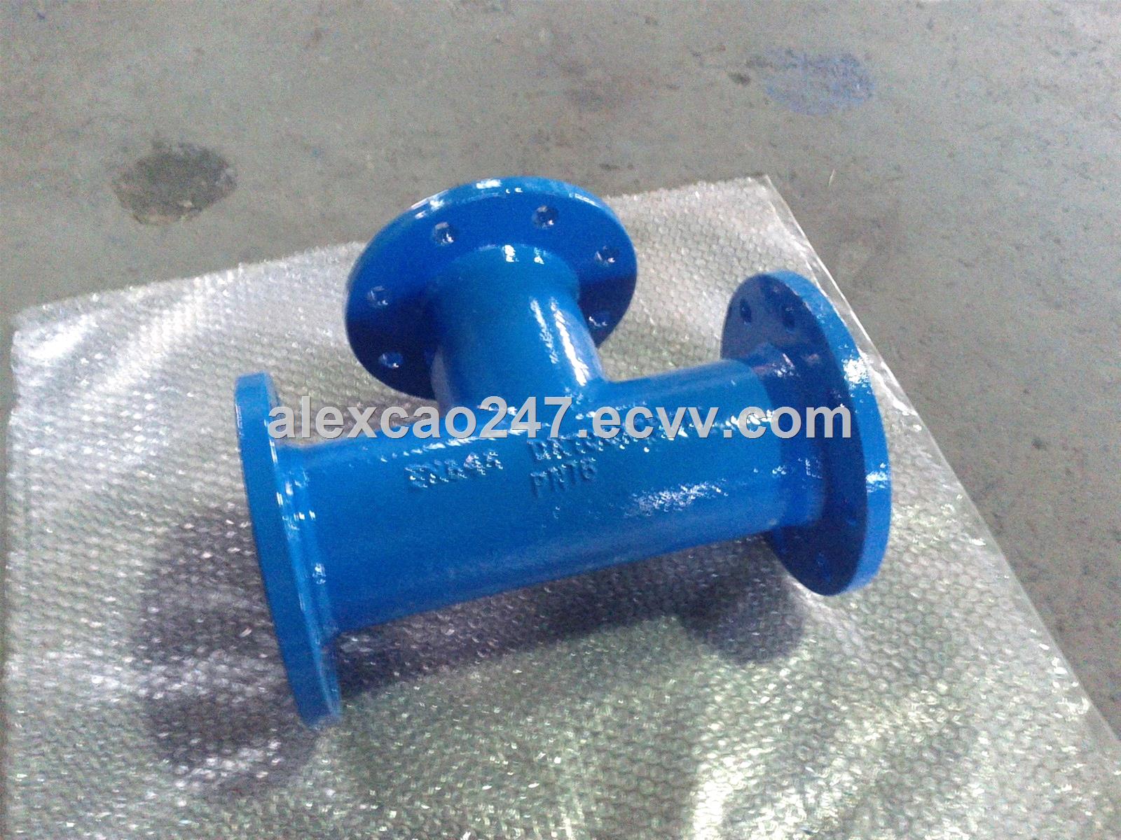 Ductile Iron Flange Tee EN545 Standard