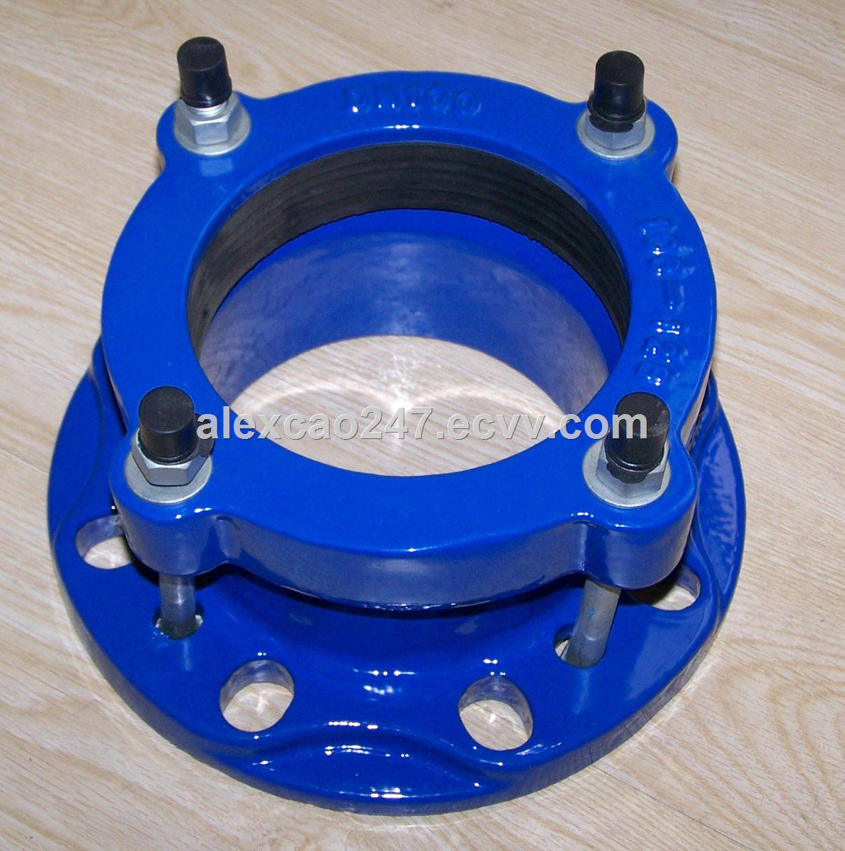 Ductile Iron Flanged Adaptor with Rubber Ring
