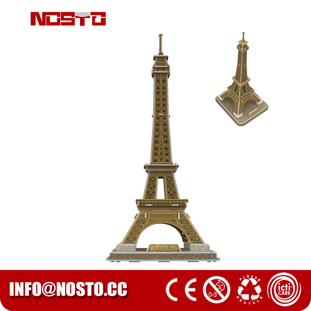 Assembly Toys La tour eiffel gift crafts educational toys for kids