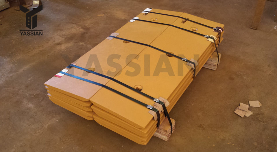 1U00761 9134452 9134397 28025 Liebherr bolt on cutting edge bucket edge Liebherr dozer blade