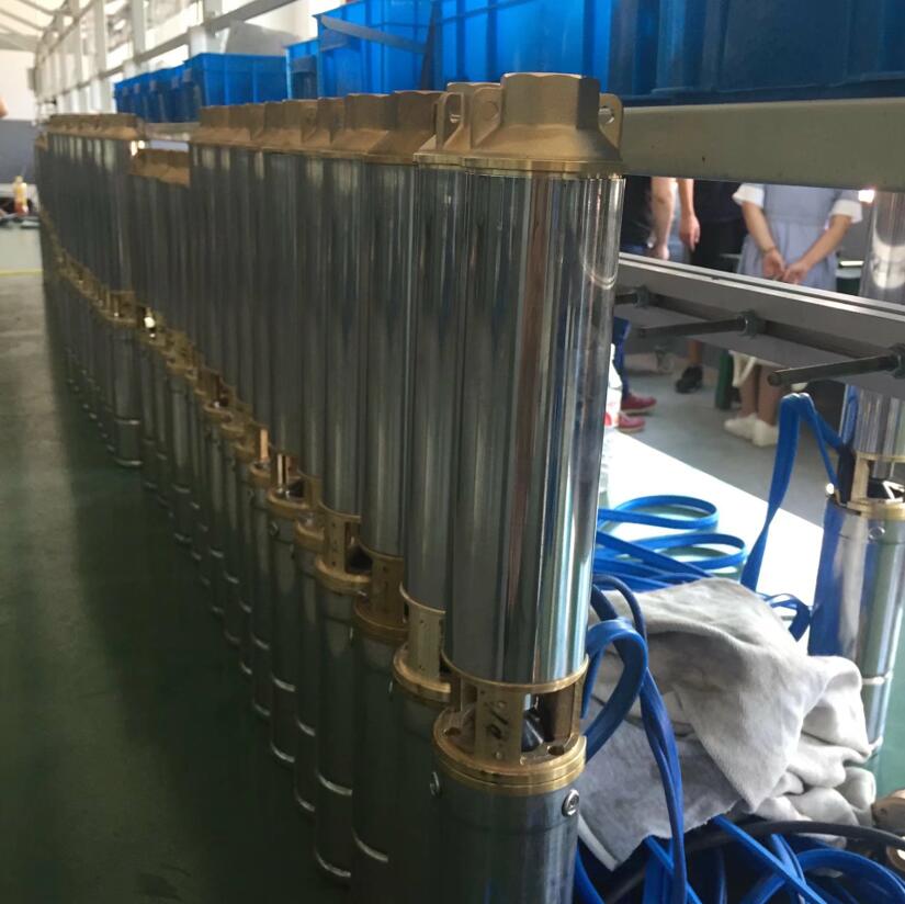 Solar DC Submersible Brushless Screw Water Pump