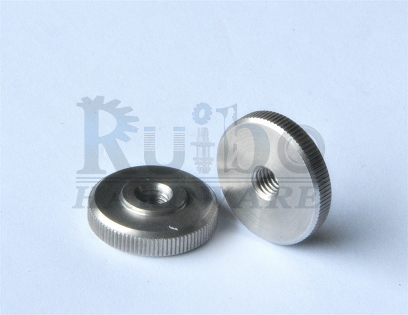 Stainless steel customize knurl nut