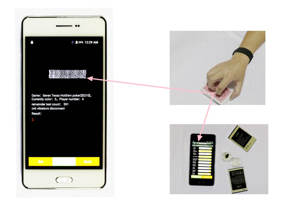2017 Newest CVK 500 Samsung Texas Holdem poker analyzer for poker cheatside marked cardsgamble cheatcasino cheat