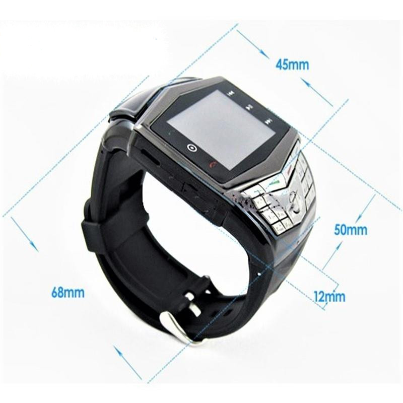 Bluetooth UltraThin QuadBand Watch Mobile Phone GD910