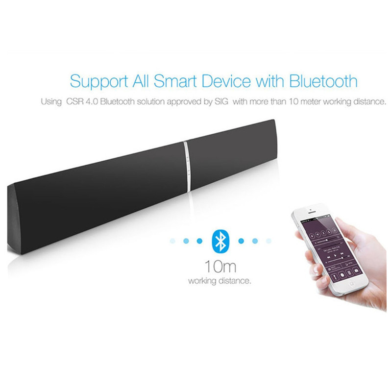 LuguLake 39 inch 20Channel Soundbar 40Watt Bluetooth speaker