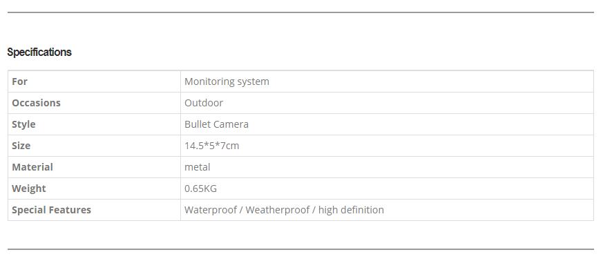 Outdoor 720p Network Wireless Waterproof Camera