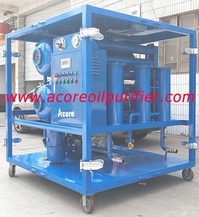 Mobile Vacuum Transformer Oil Filtering Equipment